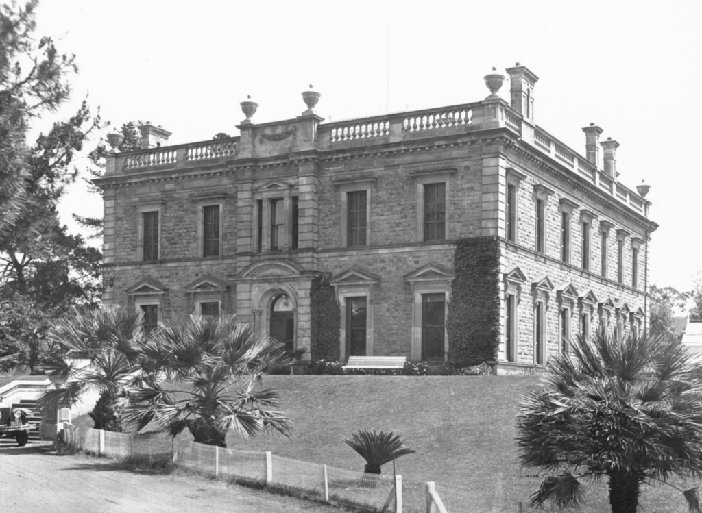 old photo of martindale hall